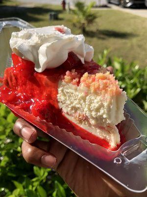 Strawberry Shortcake Cheesecake