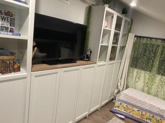 Loft above the kitchen