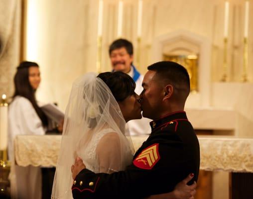 One of my favorite shots from the wedding! They perfectly captured the moment :)