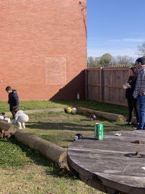 Outside play space