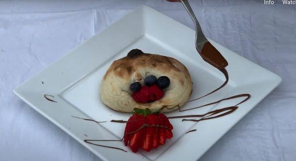 Baked Nutella Calzonetti