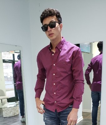 We are able to make dress shirts into a slim fit style.