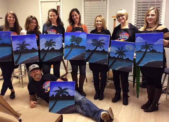 Wine & Paint Night!