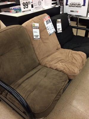 Found the nice caramel futon we wanted.