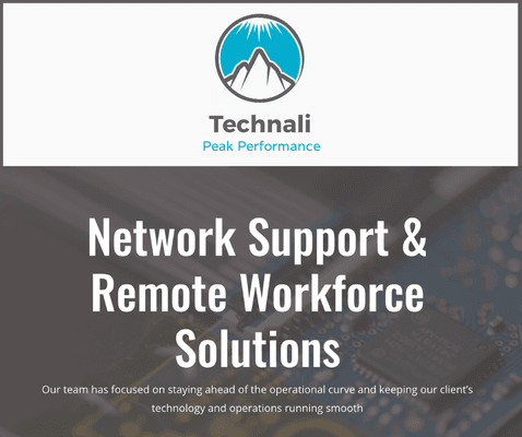 https://technali.com/ - Technali IT and Managed Technology Services providing remote workforce solutions.