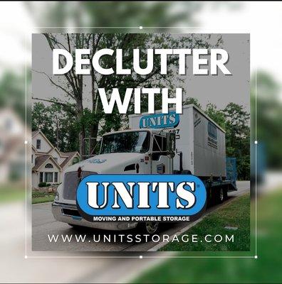 Declutter your home before you sell it.