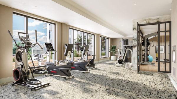 Fitness Center at Lilia Apartments