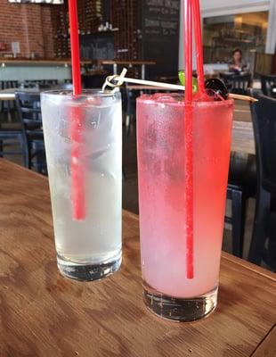 Ginger beer and grapefruit spritzer