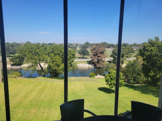 View of the concho river