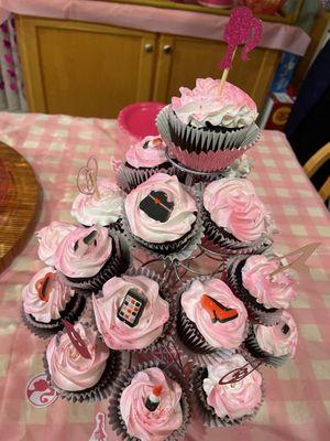 Barbie Cupcakes