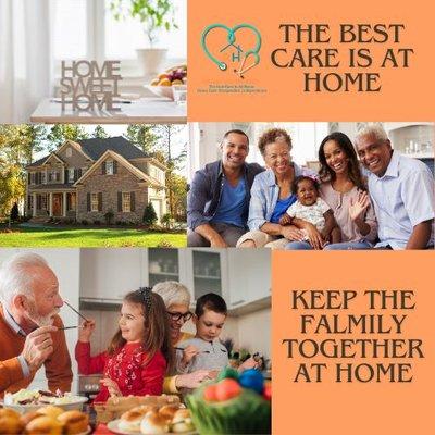 Keep your loved ones at home with quality homecare with Ahnorah Health. We offer real time information on your loved one's during care.