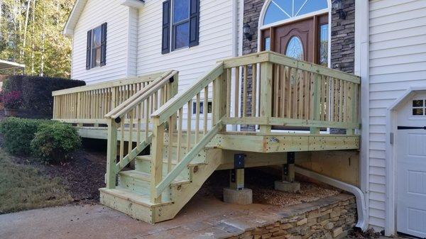 New PT(pressure treated) Deck