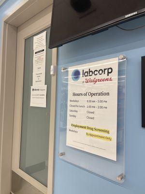 Labcorp at Walgreens