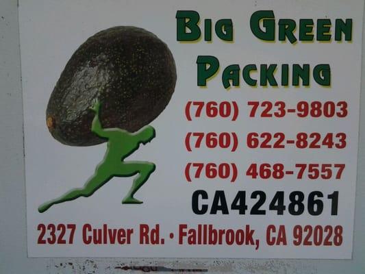 Big Green Packing