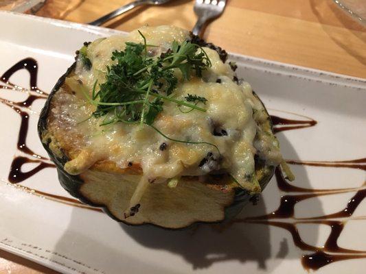 Stuffed winter squash