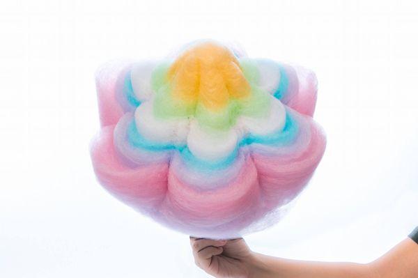 Shaped cotton candy