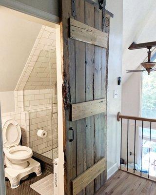 Custom barn door- yep we do them to