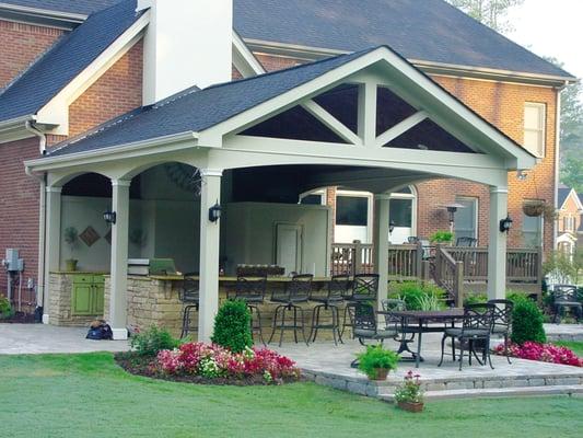 Outdoor Kitchens, Roof Structure