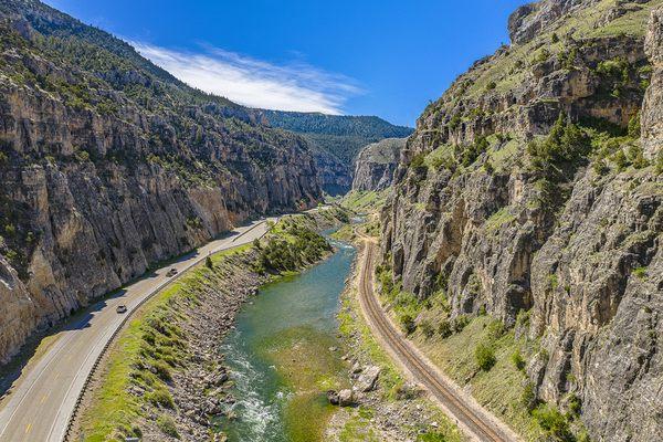 Wind River Canyon- Only 90 minutes from Powell WY