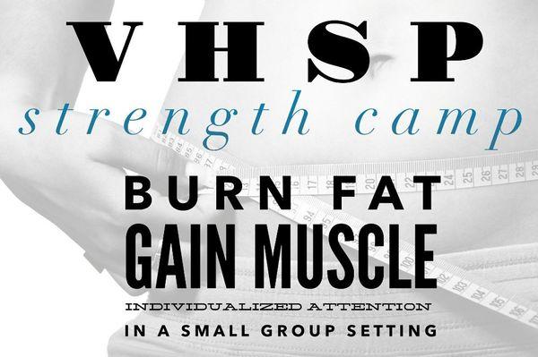 Join our new strength camp! Lose weight and gain muscle.