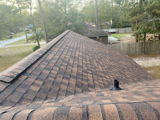 Roof Replacement (Hinesville, GA) Burnt Sienna CertainTeed Landmark Pro Shingles