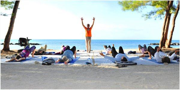 Yoga on the Beach