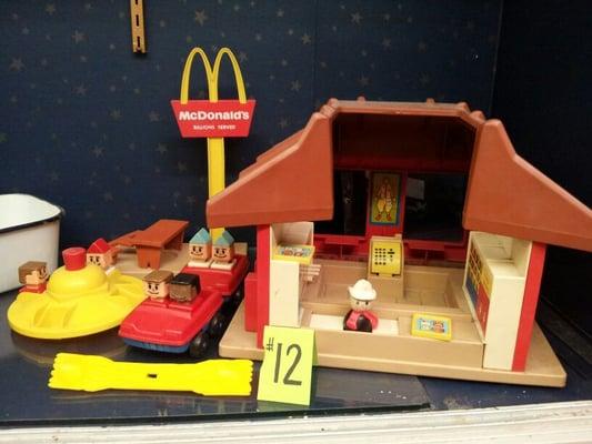 This weeks Silent Auction. #12 -Vintage, Play School McDonald's Set from 1974.This weeks Silent Auction. Ends May 22nd @ 1:00pm.