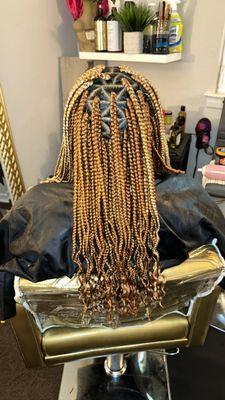 Triangle Box braid