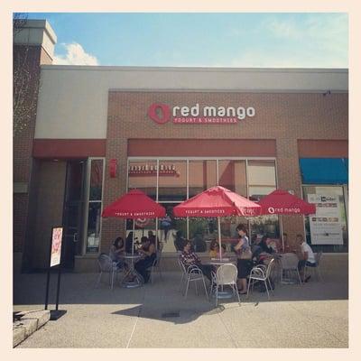 What a lovely day for fro-yo!