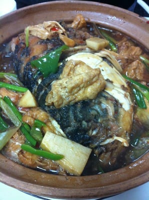 Claypot Fish head