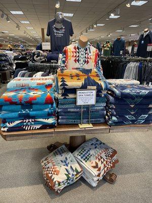 Pendleton towels and ponchos