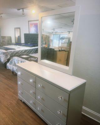 We have several pre-assembled, made in America bedroom set to choose from all under 900.00 for a 5 piece bedroom set.