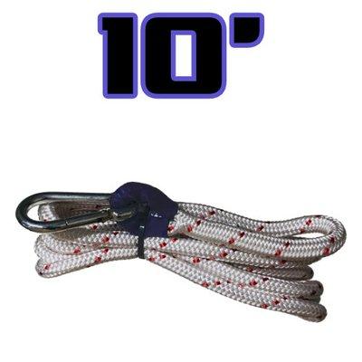 Tag line ropes for load control. Retrieval ropes. Tethers for suspended load control. Industrial tagline ropes made in USA.