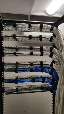 Structured Cabling & Rack built-out