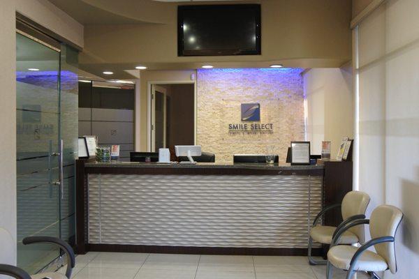 FRONT DESK AREA.