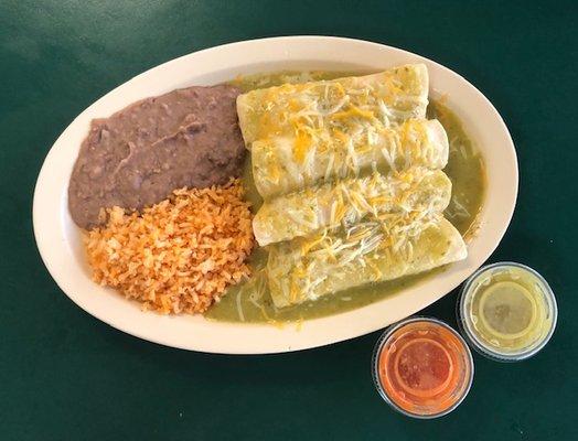 Enchiladas Verdes