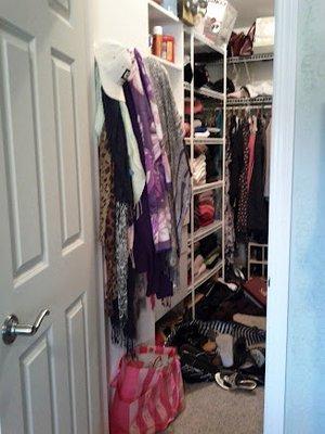 Closet A Before