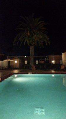 Pool at Night