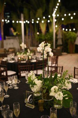 Table flowers by EB (photo credit: George Street Photo)