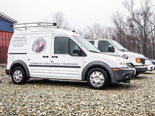 Leisure Pool & Spa Supply, Inc. - Service Vehicles