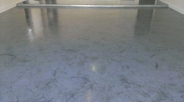 Our proprietary custom dimensional epoxy floor- Vero Beach, Fl