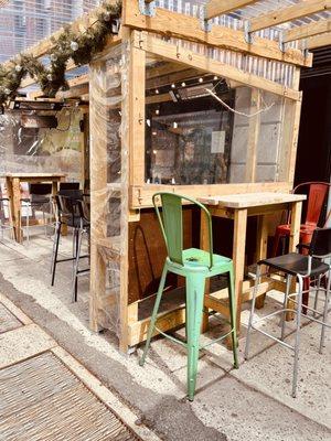 Outdoor seating