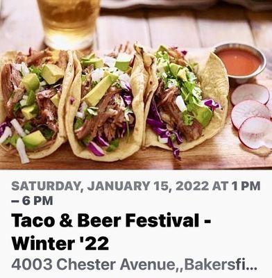 Taco & Beer  Festival