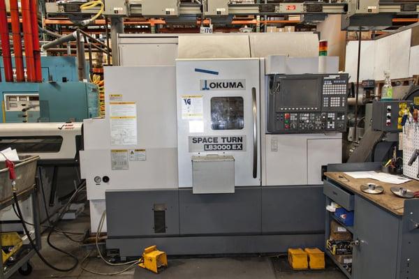 OKUMA LB3000EXMY HORIZONTAL CNC LATHE