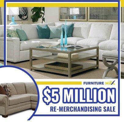 Yes, you read that right. $5 MILLION SELL OFF. The new merchandise is coming and the old stock is just in the way. Everything must go! Visit