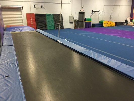 Trampoline for GYMNASTICS practice