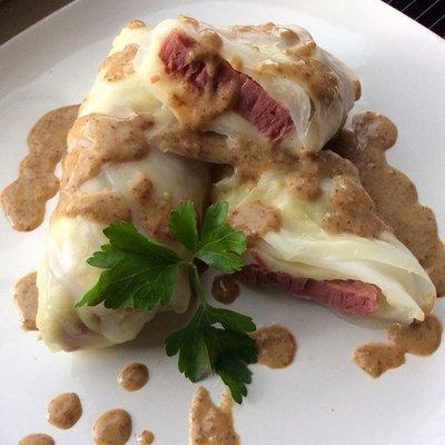 St. Patrick's Day Corned Beef & Cabbage Rolls