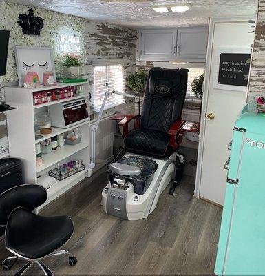 Pedicure Area