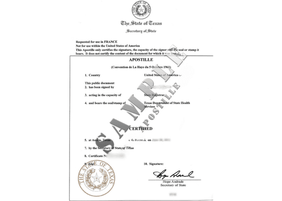 Apostille / Document Authentication