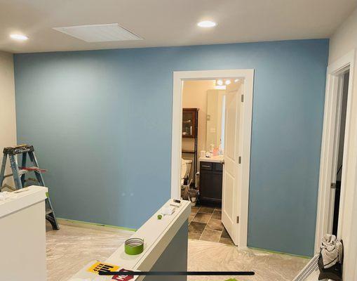 Accents walls and Trim